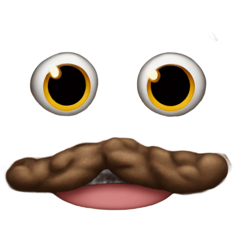 Funny poo emoji