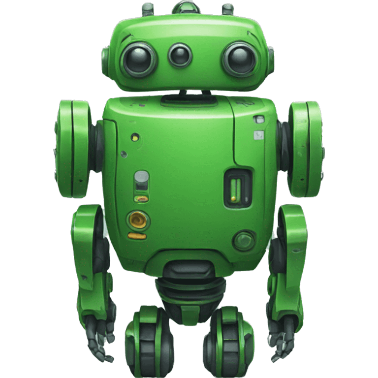 green robot emoji