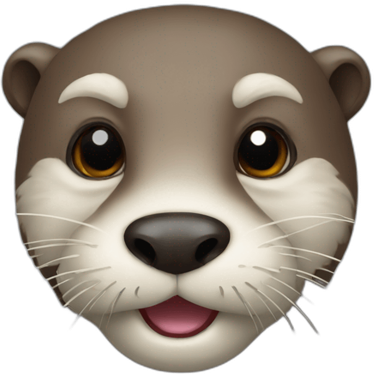 otter with mustache emoji