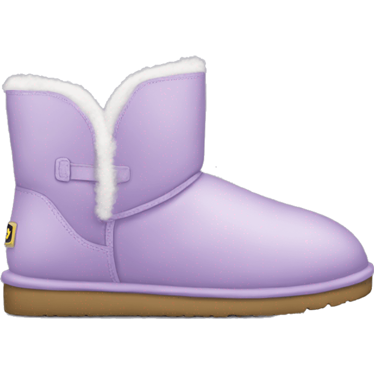 light purple uggs emoji