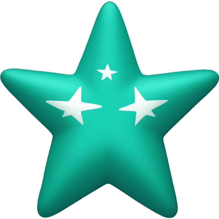 Teal star emoji