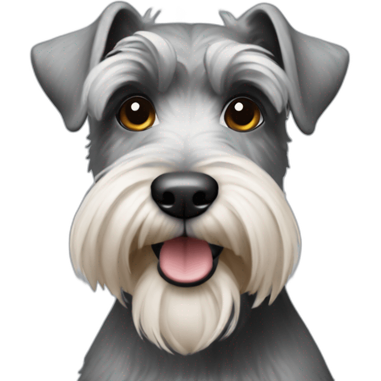 minature schnauzer emoji