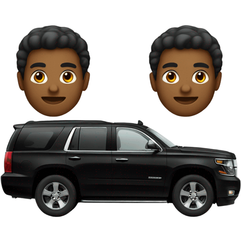 Black chevy tahoe emoji