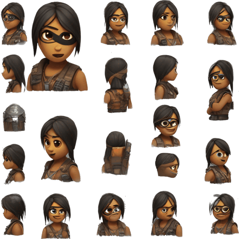 The renegade raider emoji