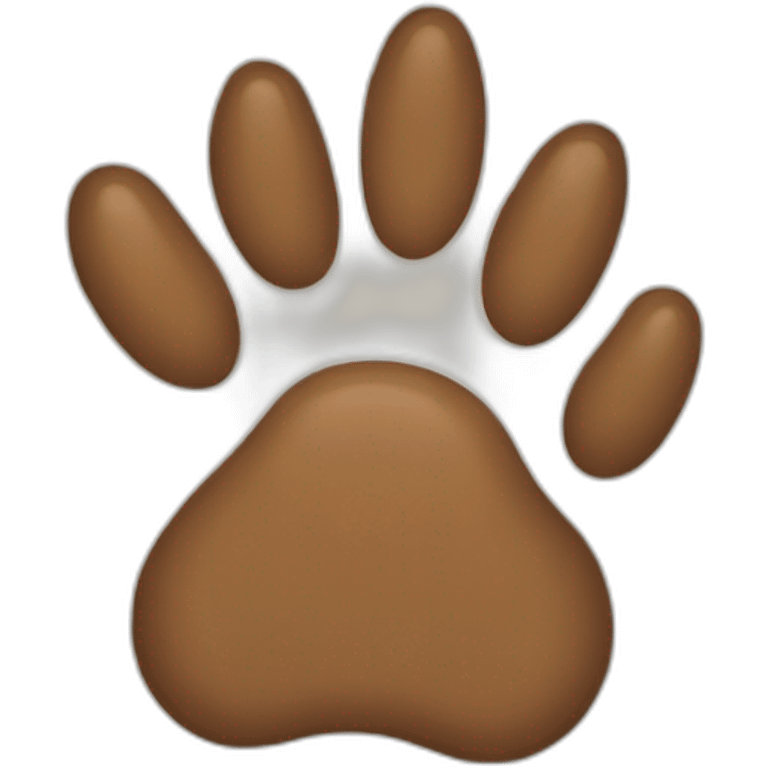 dog paw emoji