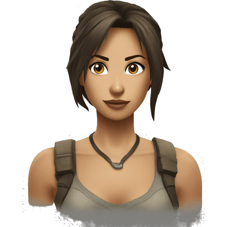 Lara dans tomb raider emoji