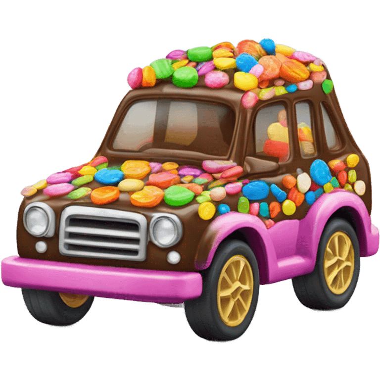 Candy car emoji