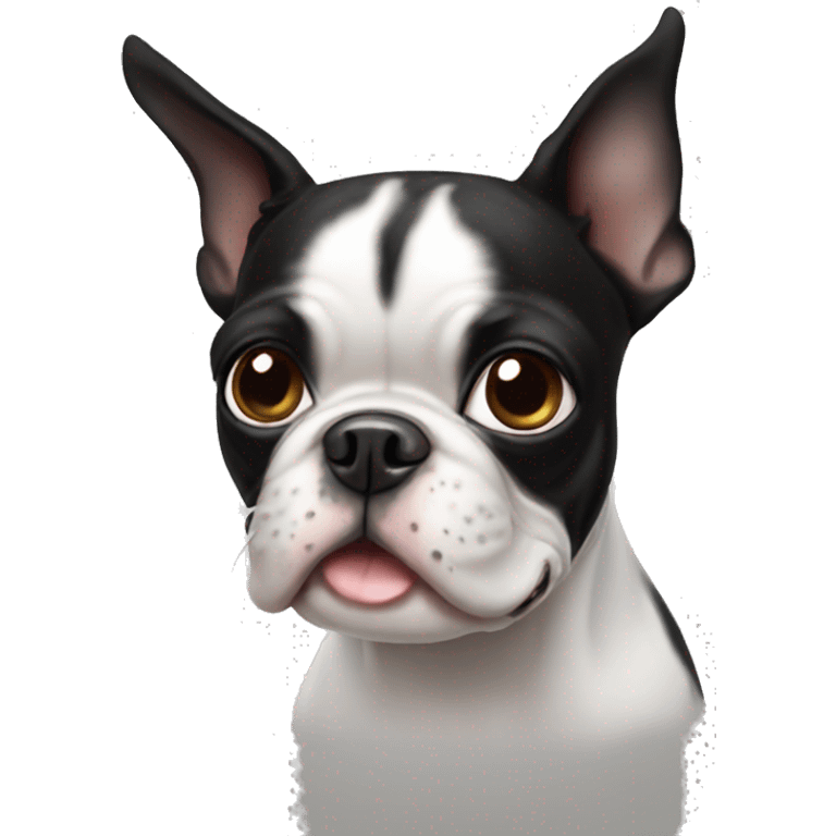 Boston terrier  emoji