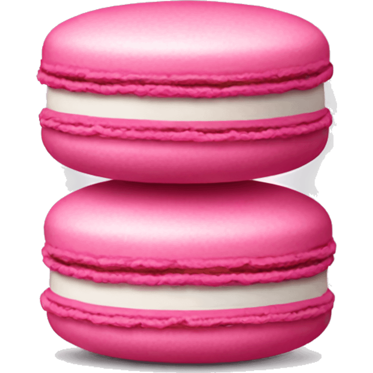 Pink macaroons emoji