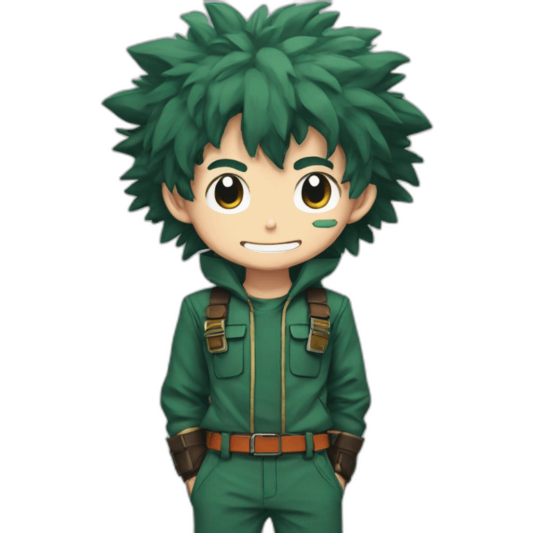 deku in my hero academia emoji