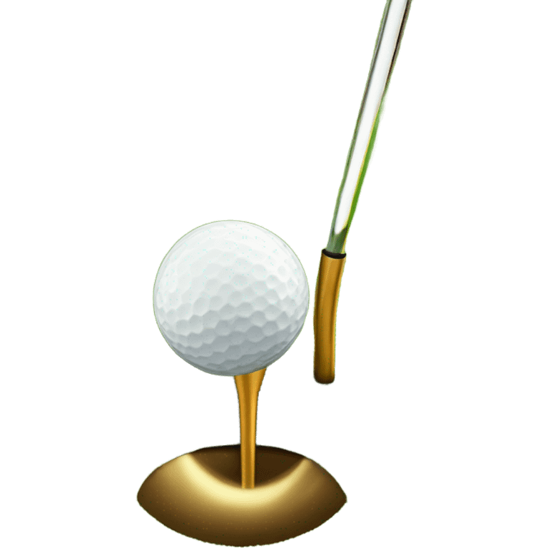 Golden tee golf video game  emoji