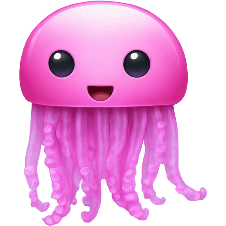 Pink jellyfish  emoji