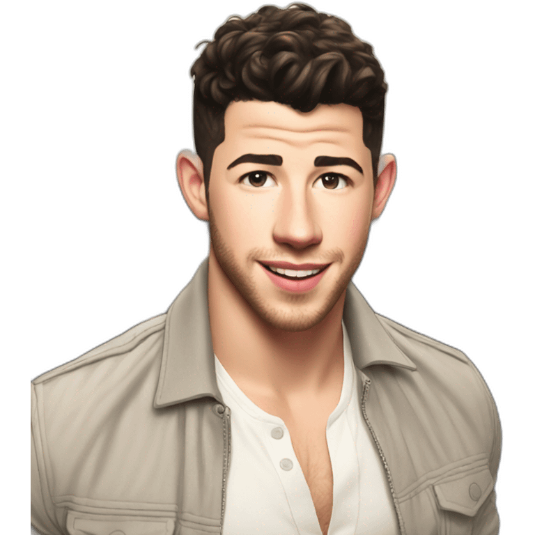 nick jonas emoji