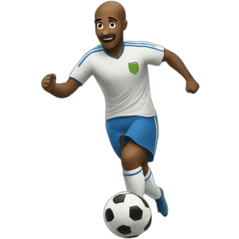 man playing soccer emoji