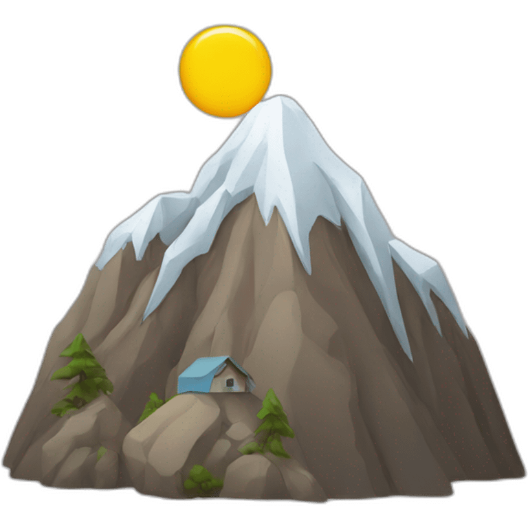 mountain refugee emoji