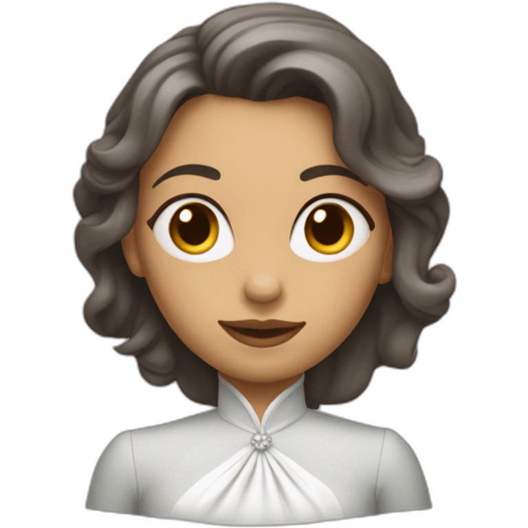 Femme voilée qui fait un doigt d’honneur emoji