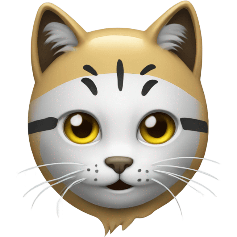 Hockey cat emoji