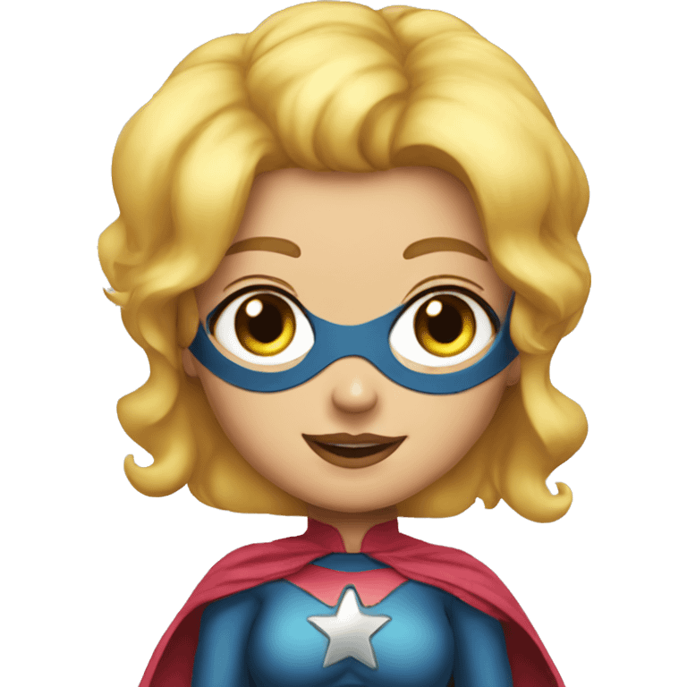 super hero girl sandwich emoji