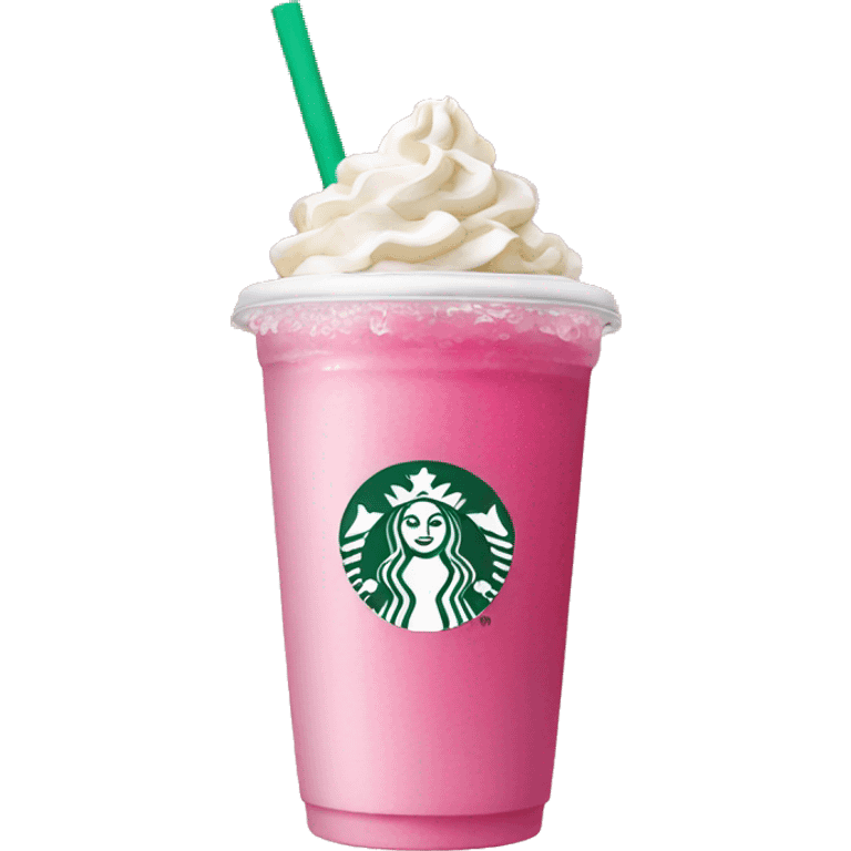 Pink drink starbucks emoji