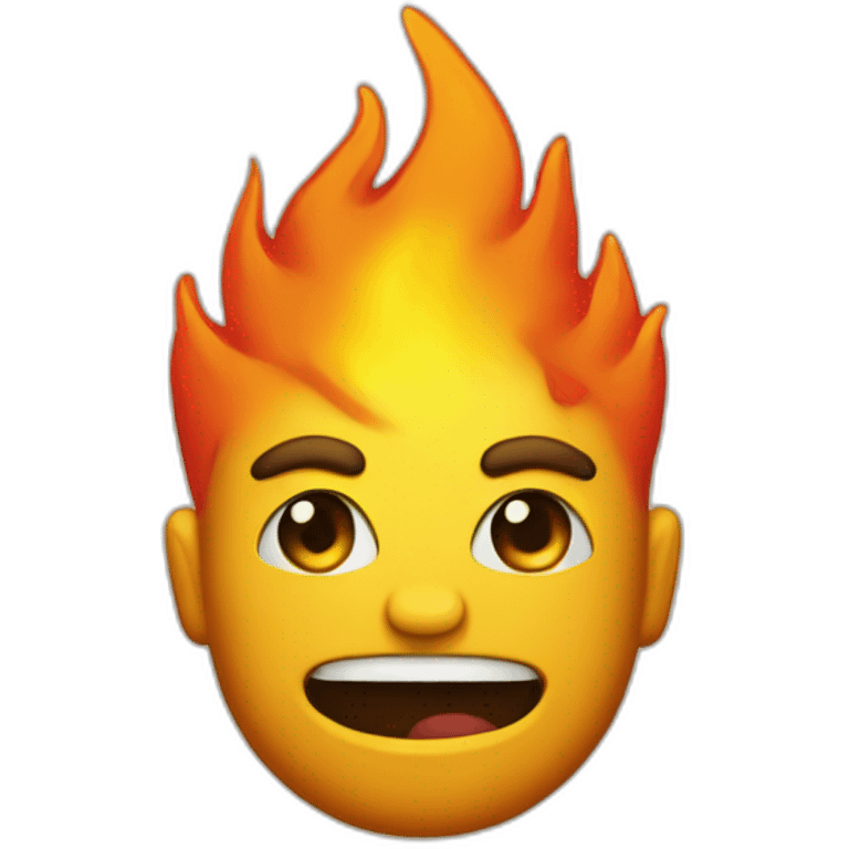 git-on-fire emoji