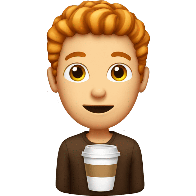 Ginger coffee  emoji