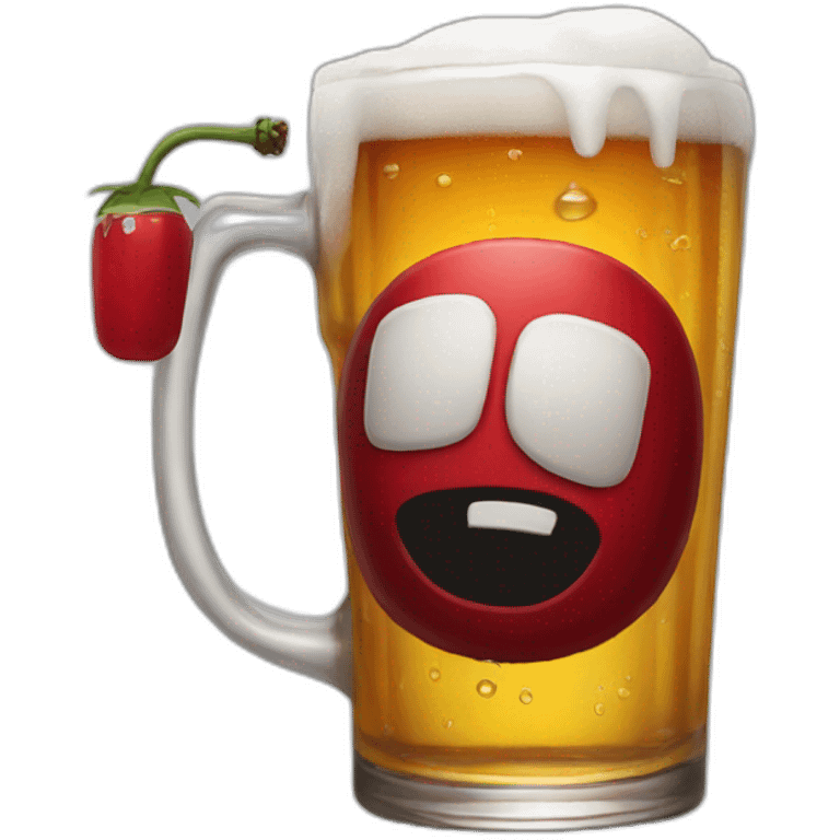 Dead pool drink beer emoji