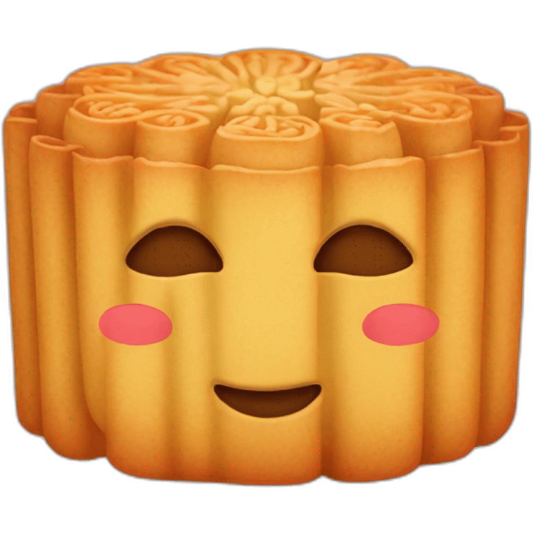 Mooncake emoji