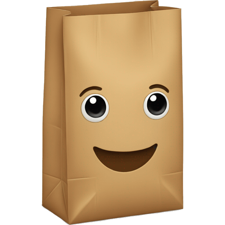 paper bag emoji