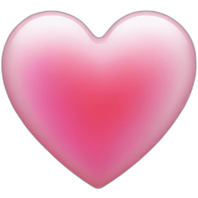 transparent heart emoji