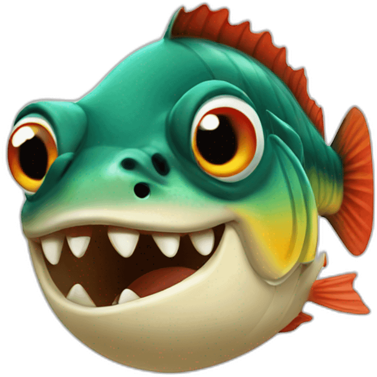 piranha emoji