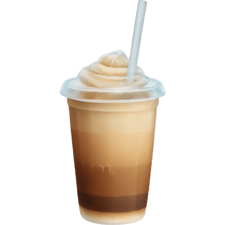 Iced coffee emoji