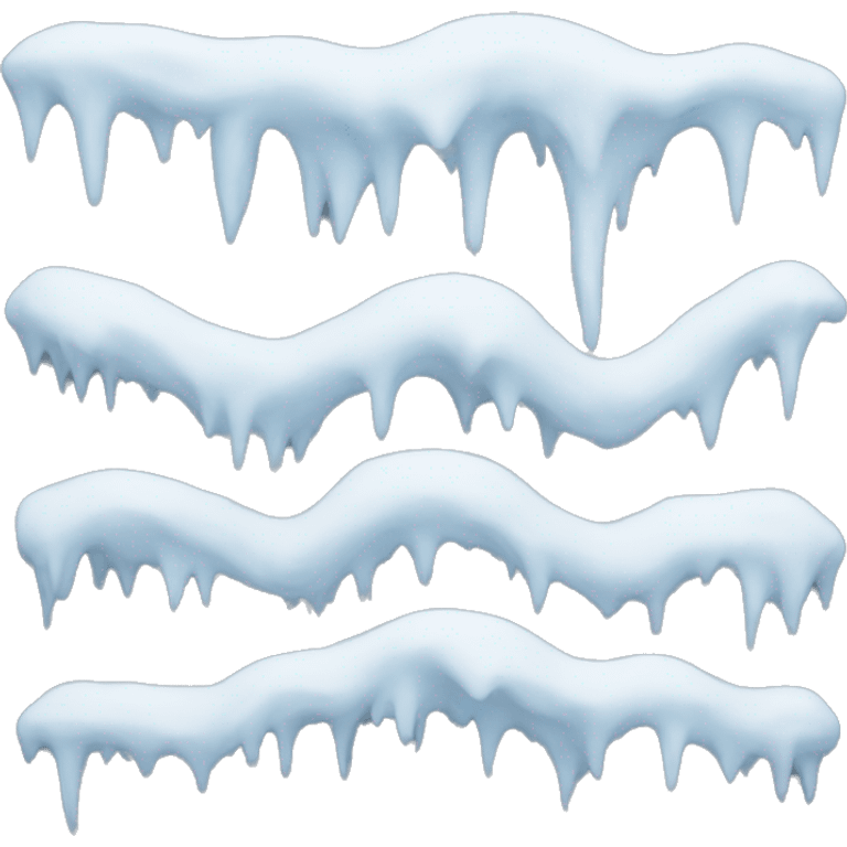 Snowdrift emoji