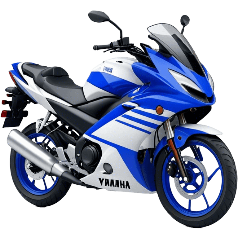 Jet Ski - Yamaha EX Deluxe (Model Year: 2022) (Iconic colour: Blue and white) emoji