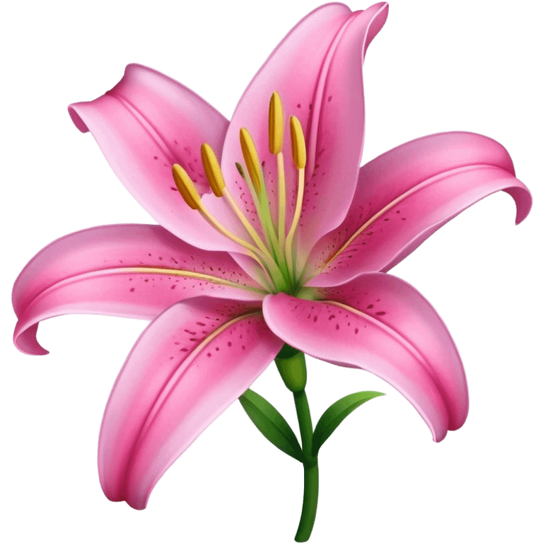 Pink Lily emoji