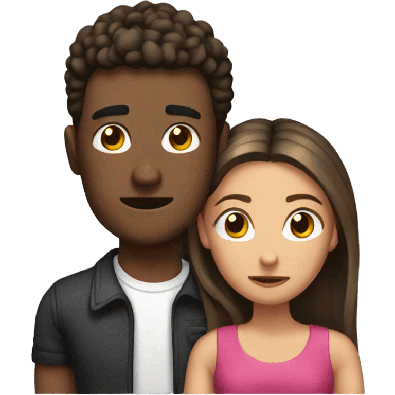 They're breaking up a couple emoji