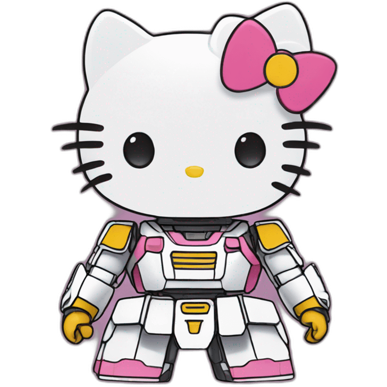 hellokitty gundam emoji