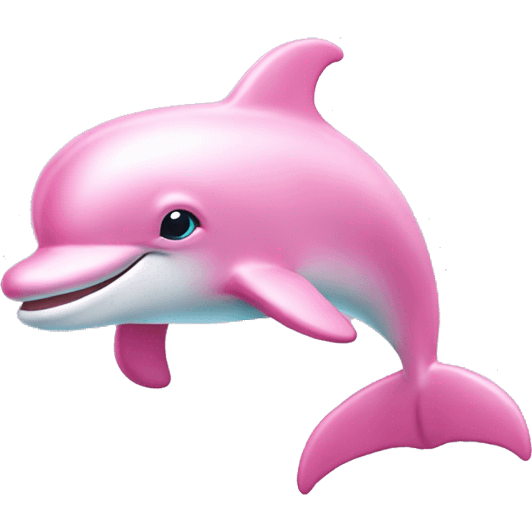 Pastel-pink-colors-dolphin emoji