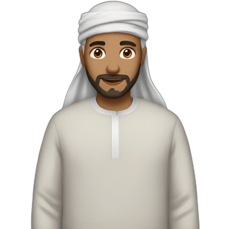 Muslim man emoji