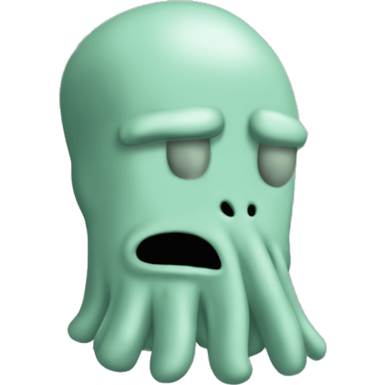 Squidward emoji