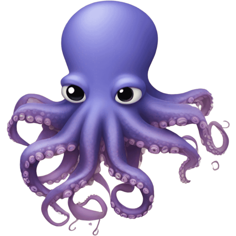 Octopus giving a hug emoji