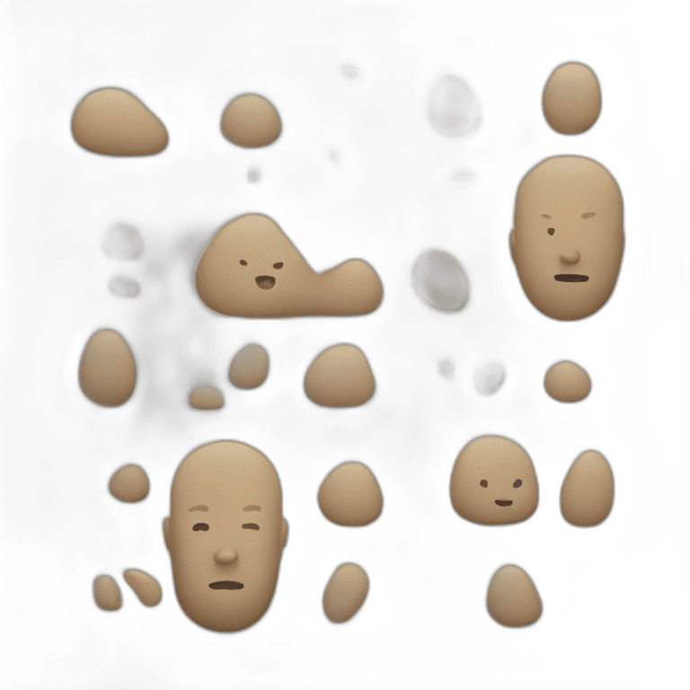 pebble people emoji