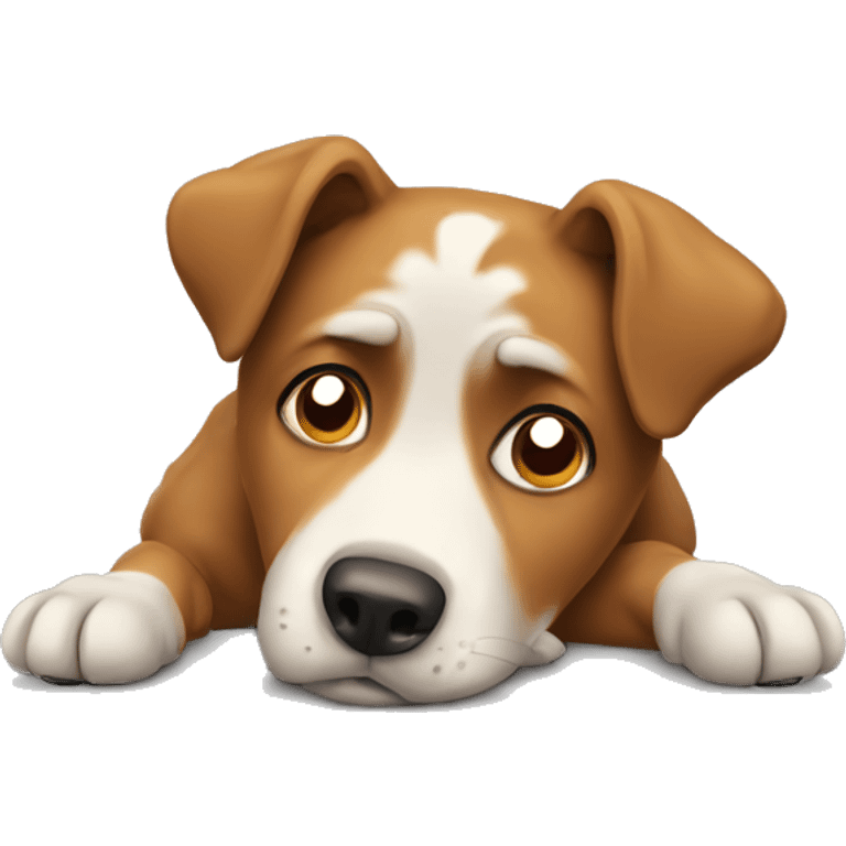 Dog bored kolli  emoji