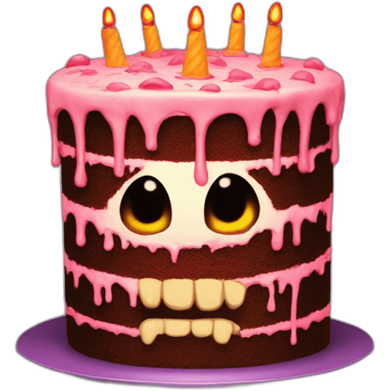 scary-cake emoji