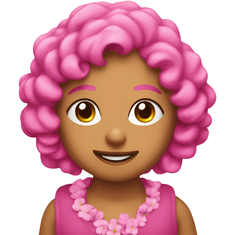 Guirnalda Rosa emoji