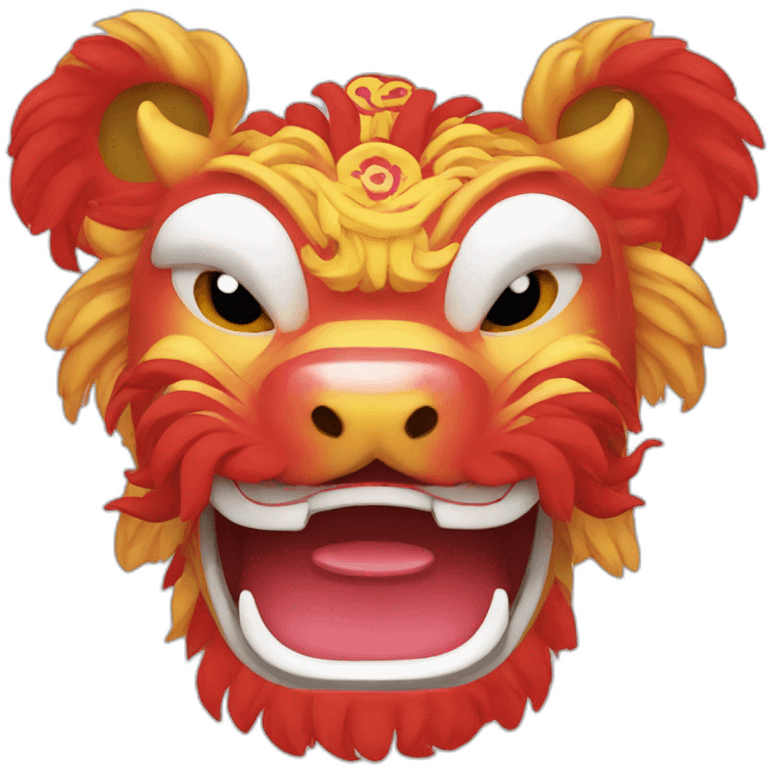 Lion dance  emoji