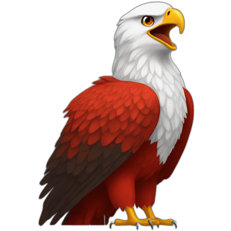 red eagle emoji