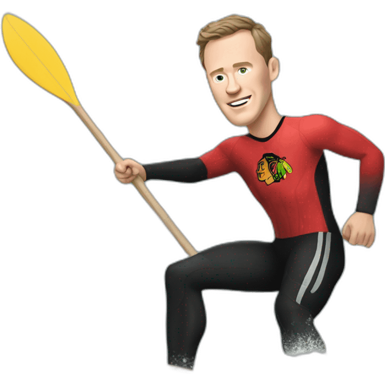 Jonathan Toews as surfer emoji