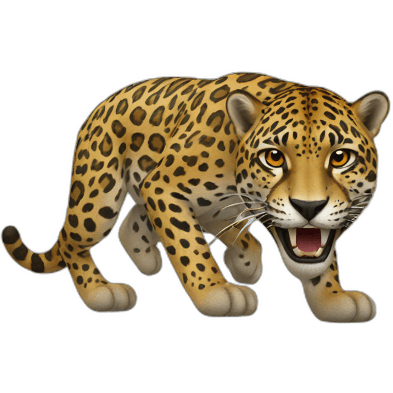 hostile jaguar emoji