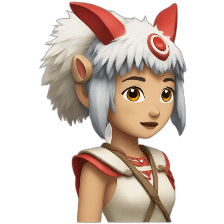 Mononoke-princess emoji