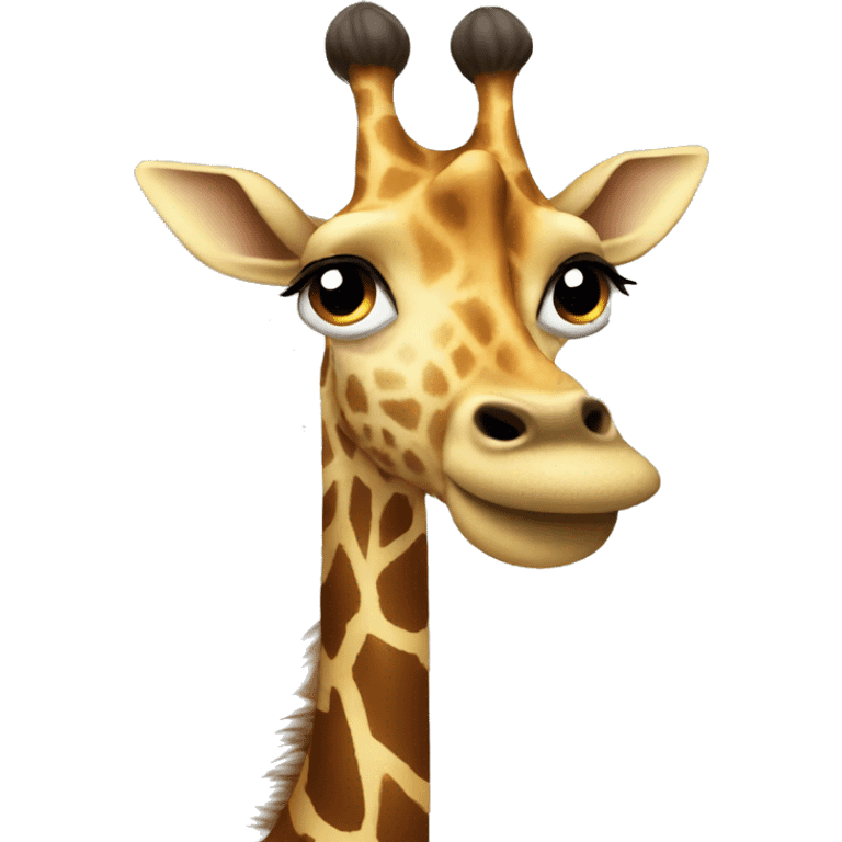 fergie as a giraffe emoji